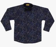 Playdate Navy Blue Party Shirt boys