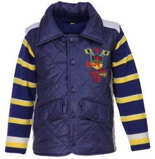 Playdate Navy Blue Winter Jacket boys