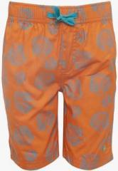 Poney Orange Bermudas boys