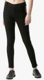 Xpose Black Skinny Fit High Rise Clean Look Jeans Women