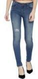 Xpose Blue Washed Mid Rise Skinny Fit Jeans Women