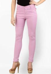 Xpose Pink Solid Jegging women