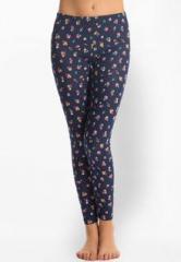 Prettysecrets Blue Printed Legging women