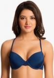 Prettysecrets Blue Solid Bra Women