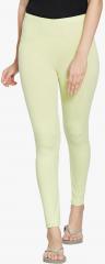 Prettysecrets Green Solid Leggings women