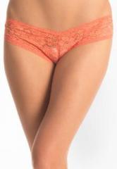 Prettysecrets Peach Bridal Lacy Hipster women