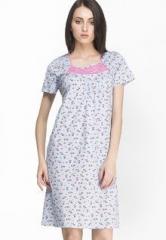 Private Lives Blue Printed Nightwear women