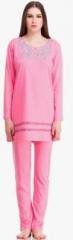 Private Lives Pink Printed Pyjama Set women