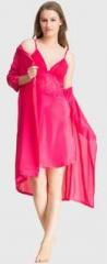 Private Lives Pink Solid Sleepwear women