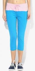 Proline Blue Solid Capri women