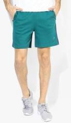 Proline Green Solid Regular Fit Shorts men