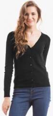 Prym Black Solid Sweater women