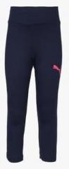 Puma Active Dry Ess 3/4 Navy Blue Tights girls