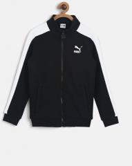 Puma Black Classic T7 Track Jacket boys