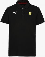 Puma Black Polo T Shirt boys