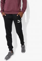 Puma Black Straight Fit Joggers men