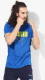 Puma Blue Round Neck T Shirt men