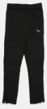 PUMA Boys Black Gym Poly Track Pants