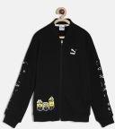 Puma Boys Black Minions Bomber Jacket