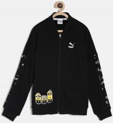 Puma Boys Black Minions Bomber Jacket