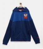 Puma Boys Blue Lightweight Justice League Jacket