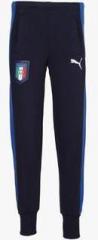 Puma Figc Italia Tribute 2006 Navy Blue Solid Track Bottoms boys