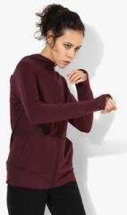 Puma French Terry Wine Hoodie women