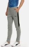 Puma Grey Melange Solid Evostripe Core Slim Fit Joggers Men