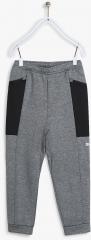 Puma Grey Straight Fit Track Bottom boys