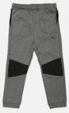 Puma Grey Tech Fleece Track Pants boys