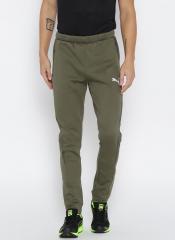 Puma Men Olive Green Evostripe Ultimate Joggers