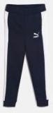 Puma Navy Solid Classic T7 Joggers Boys