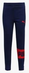 Puma Rebel Blue Track Pants boys