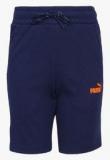 Puma Sport Style Sweat Navy Blue Shorts Boys