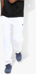 Puma White Straight Fit Track Pants men