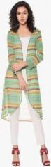 Purys Green Printed Shrug women