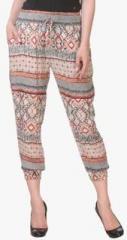 Purys Multi Color Printed Capri women