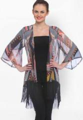 Purys Multi Color Printed Shrug women