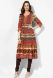 Rain & Rainbow Multicoloured Printed Churidar Kameez Dupatta women