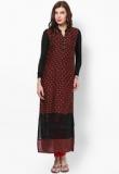 Raindrops Black Printed Kurtis & Kurta women