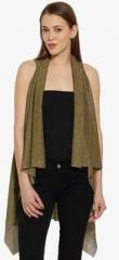 Raindrops Olive Embellished Shrug women