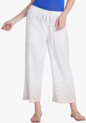 Rangmanch By Pantaloons White Printed Regular Fit Palazzo women