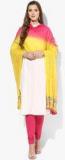 Rangriti Yellow Printed Dupatta Women