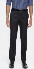 Raymond Black Slim Fit Solid Formal Trouser men