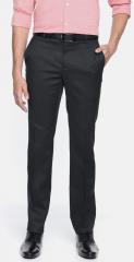 Raymond Black Slim Fit Solid Formal Trousers men