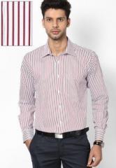 Raymond Maroon Formal Shirt men