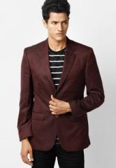 Raymond Maroon Jacket & Blazer men