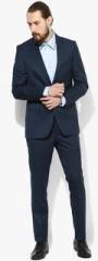 Raymond Navy Blue Solid Suit men