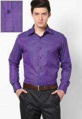 Raymond Purple Formal Shirt men