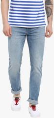 Red Tape Blue Slim Fit Mid Rise Clean Look Jeans men